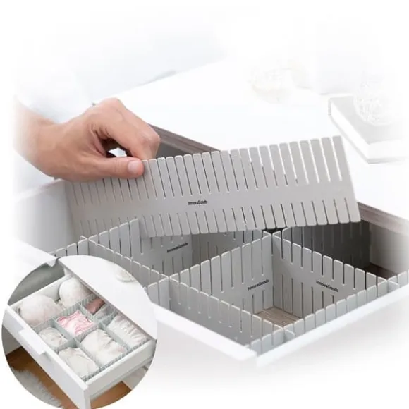 Adjustable Drawer Organiser Condor InnovaGoods 16 Units