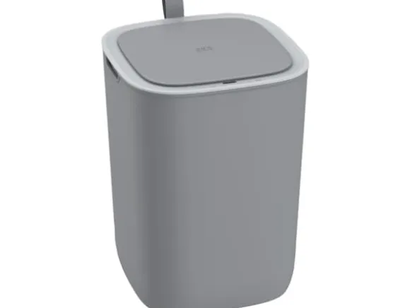 Affaldsspand, Morandi, grå, plast, 12 l