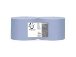 Aftørringsrulle Papernet blå 2 lag 360 meter 21,5 cm bred 1000 ark,2 rl/krt