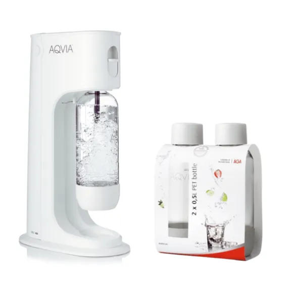 AGA Aqvia Balance (Snow White) + 2 x 0,5L PET-flaskor