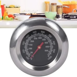 Alloy Steel BBQ Termometer Hög noggrannhet M10 gänga Clear Scale Enkel montering