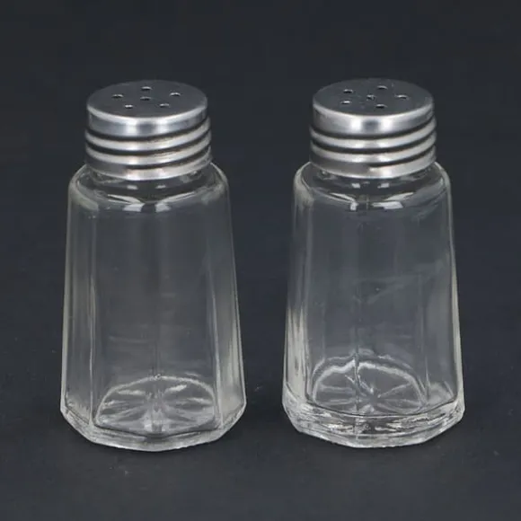Alpina - Salt and pepper shakers in glass 2 pcs.