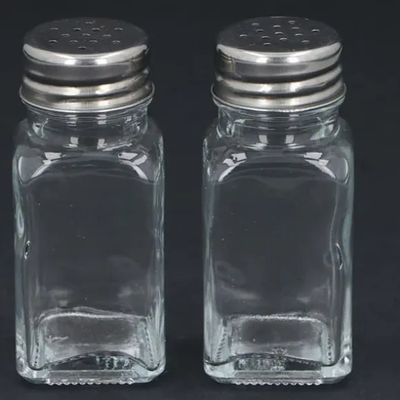 Alpina - Salt and pepper shakers in glass 2 pc.