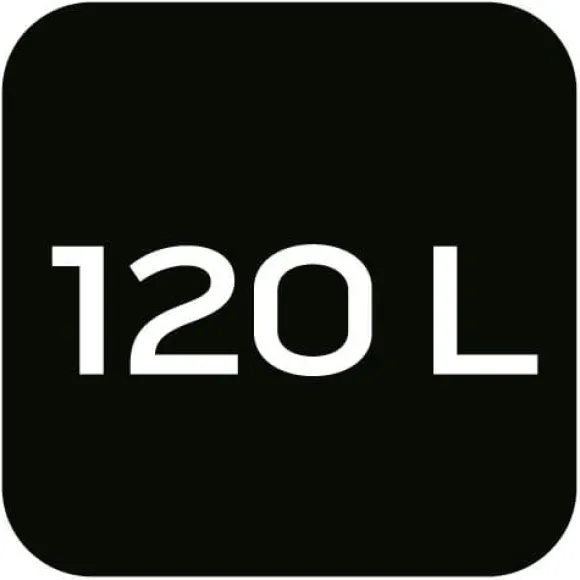 Avfallspåsar 120 L, bruna, 35 mic, 10 st.