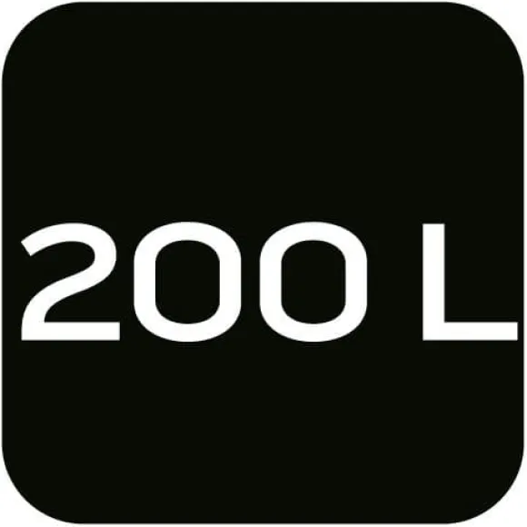 Avfallspåsar 200 L, bruna, 40 mik, 10 st.