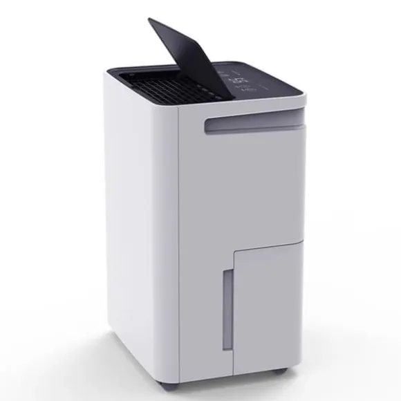 Avfuktare, Kompakt Design, Högupplöst Skärm,vit