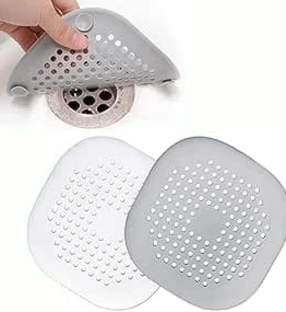 Avloppssil - 2-pack - Silikon - För Diskho & Duscha