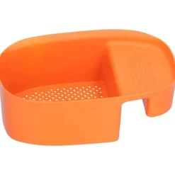 Avloppsställ för diskho Multifunktionell frukt- och grönsaksavrinning Restfilter för kök Orange