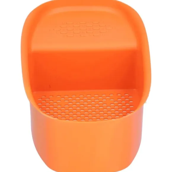 Avloppsställ för diskho Multifunktionell frukt- och grönsaksavrinning Restfilter för kök Orange
