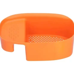 Avloppsställ för diskho Multifunktionell frukt- och grönsaksavrinning Restfilter för kök Orange