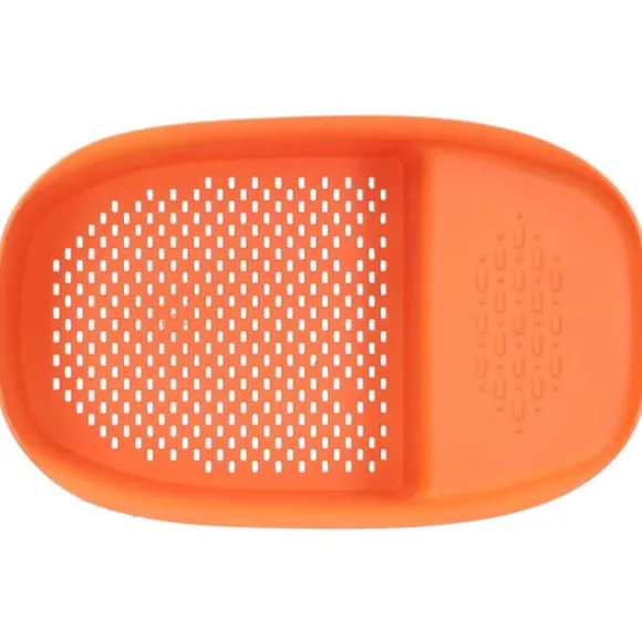 Avloppsställ för diskho Multifunktionell frukt- och grönsaksavrinning Restfilter för kök Orange
