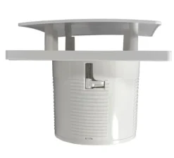 Badrumsfläkt humidistat NORTADA HOKURO URO WP-120 H timer vit
