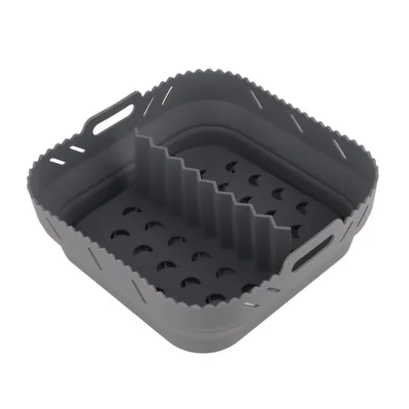 Bakpanna i silikon med matta för Square Air Fryer