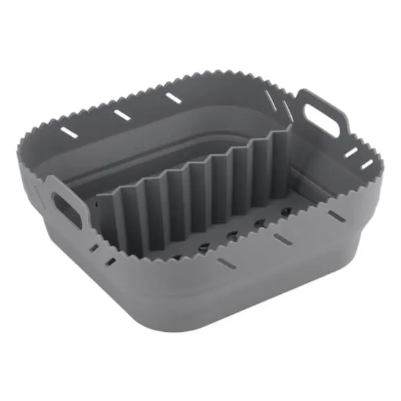 Bakpanna i silikon med matta för Square Air Fryer