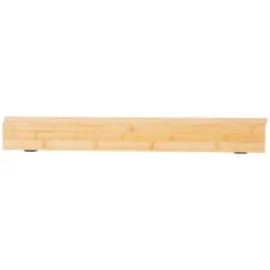 Bambu spishällsöverdrag - Skärbräda & Hällskydd - Rektangulär - 75 x 54 x 10 cm - För hem och små lägenheter - Röd