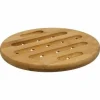 BAMBUTALK rund 18cm ljus natur