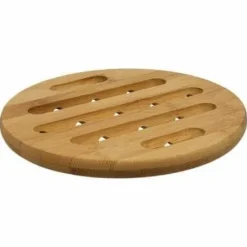 BAMBUTALK rund 18cm ljus natur