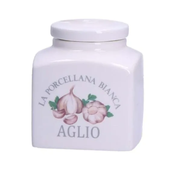BARATTOLO 500ML AGLIO I PORCELLANA LINJEN FÖRVARING