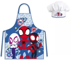 Barnens Kockkläder Förkläde och Kockhatt Spidey