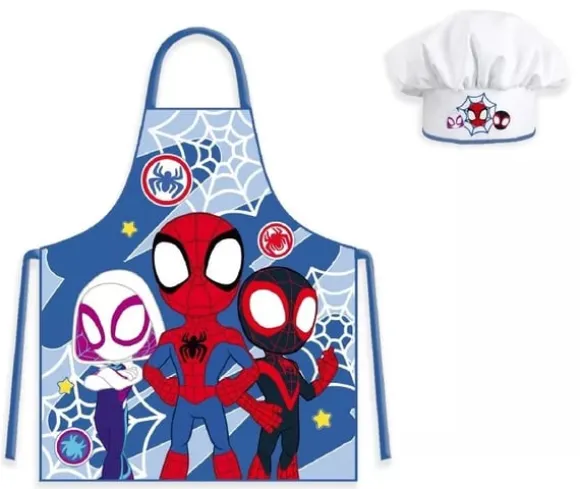 Barnens Kockkläder Förkläde och Kockhatt Spidey
