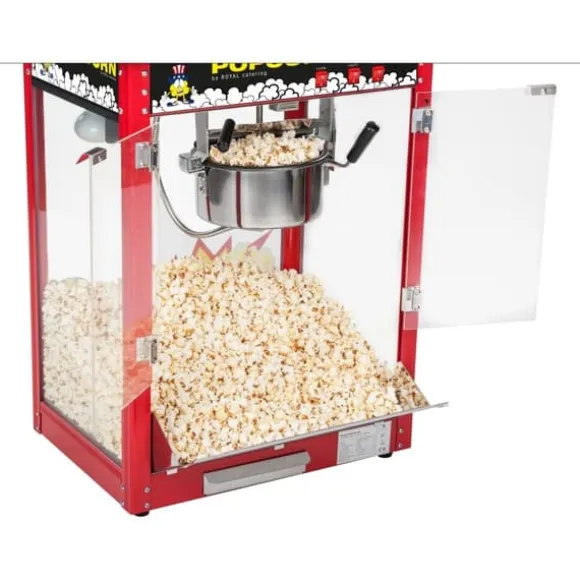Bar popcornmaskin med svart tak