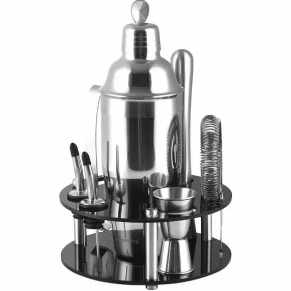 Bartenderset 9 delar Shaker KLAUSBERG KB-7580 silver
