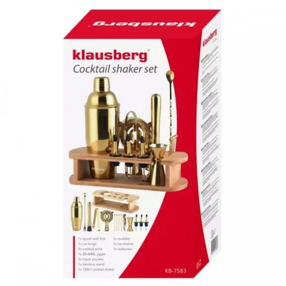 BARTENDERSET 16 ELEMENT KLAUSBERG KB-7583