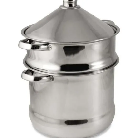 BAUMALU Couscoussier Tajine i rostfritt stål
