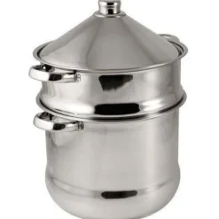 BAUMALU Couscoussier Tajine i rostfritt stål