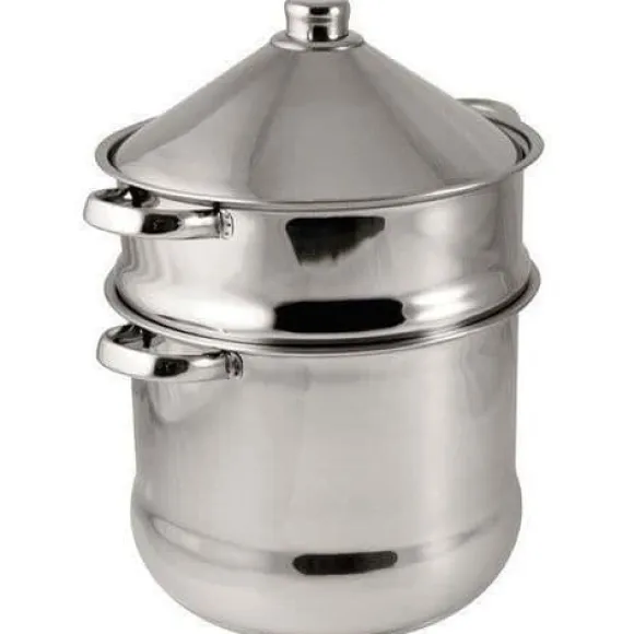 BAUMALU Couscoussier Tajine i rostfritt stål