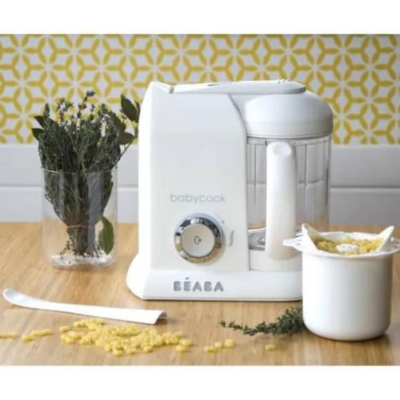 BEABA Robot Baby Babycook Solo Vit & Silver