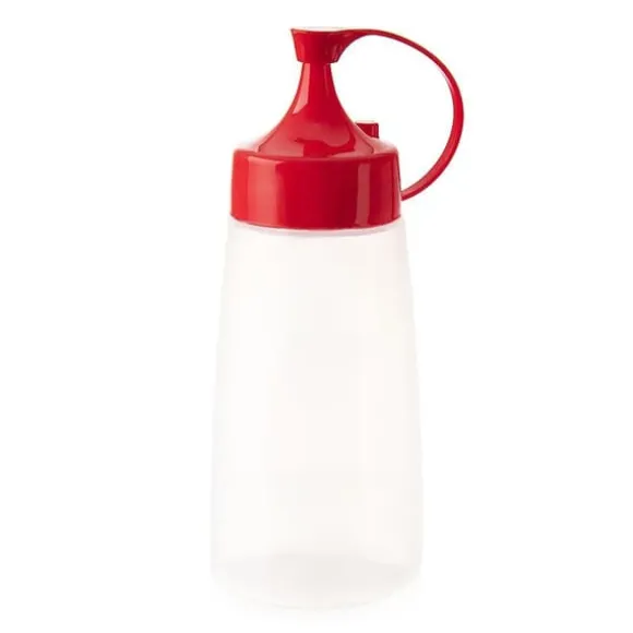 Behållare såsflaska dispenser för såser och frosting 340 ml