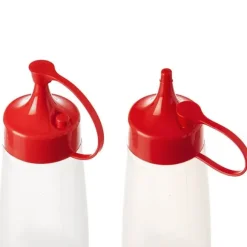 Behållare såsflaska dispenser för såser och frosting 340 ml
