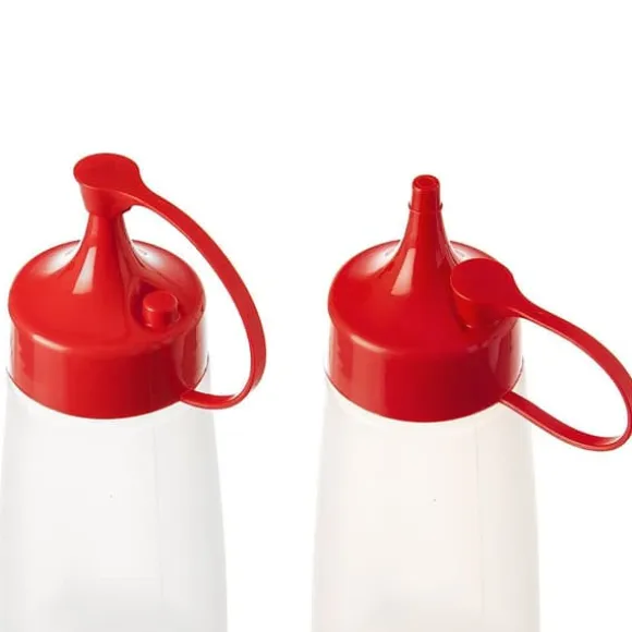 Behållare såsflaska dispenser för såser och frosting 340 ml