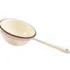 Beige emaljerad kökssil TONCA 20 cm