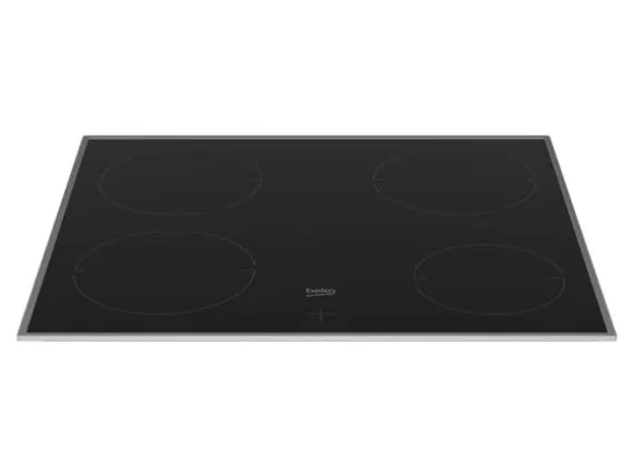 Beko BBUC12020X - Ugn med spisplatta - inbyggd - med självrengöring - rostfritt stål