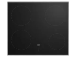 Beko BBUC12020X - Ugn med spisplatta - inbyggd - med självrengöring - rostfritt stål
