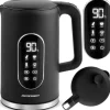 Berdsen BD-712 1,7l vattenkokare, svart och silver