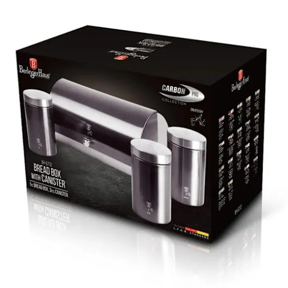 Berlinger Haus Brödburk BH-6732 Kolstål Silver