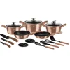 Berlinger Haus Granitgrytor BH-6161 Roséguld 17 delar