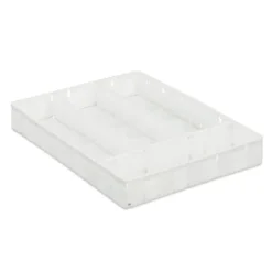 Bestickbricka, 4-fack, 4,5x26x36 cm