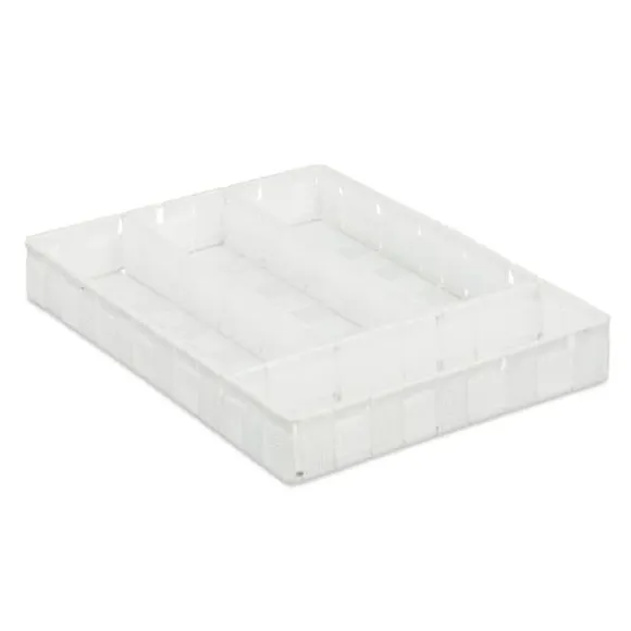Bestickbricka, 4-fack, 4,5x26x36 cm