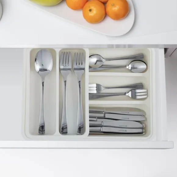 Besticklåda, Justerbar, 6x23,5x31,5 cm, Plast