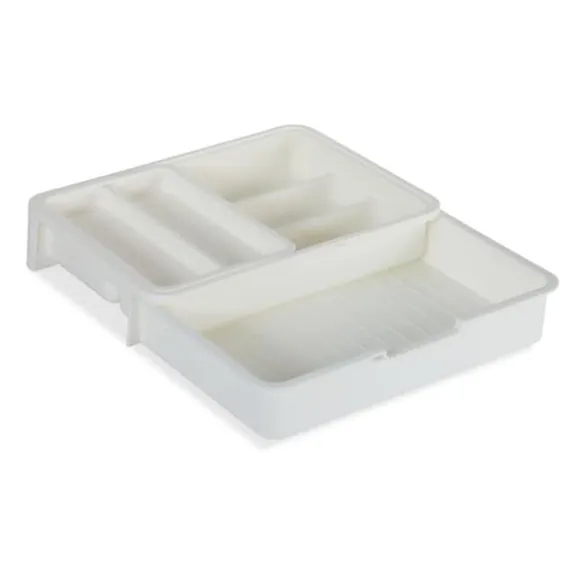 Besticklåda, Justerbar, 6x23,5x31,5 cm, Plast
