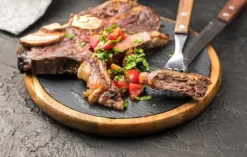 BESTICK SET STEAK PIZZA BETICK 12 st HAPPY GREEN