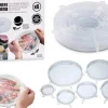 Bigbuy Home Set Sängöverkast i silikon (6 delar) (3 x 19 x 19 cm)