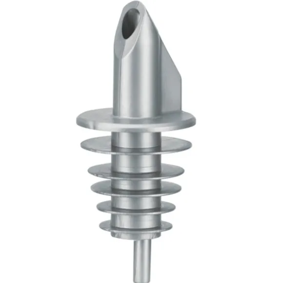 BILLY - plasthäll för 0,5 - 1,5 l. Flaskor - silver - med 5 lameller