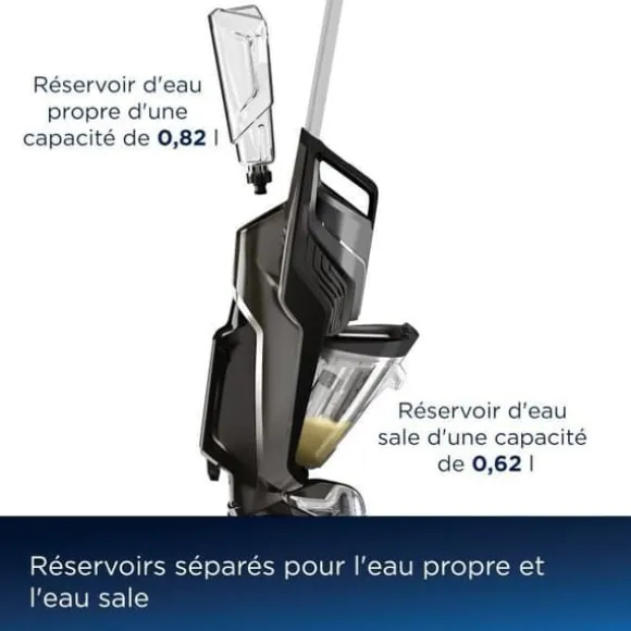 Bissell B3569N Crosswave C6 Select Cordless - Wireless Broom Dacuum Cleaner 3 i 1