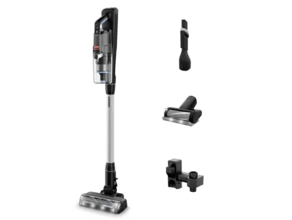 Bissell PowerClean Furfinder Pro, Utan påse, Svart, Silver, Torr, HEPA, Cyklonisk, Matta, Hårda golvytor