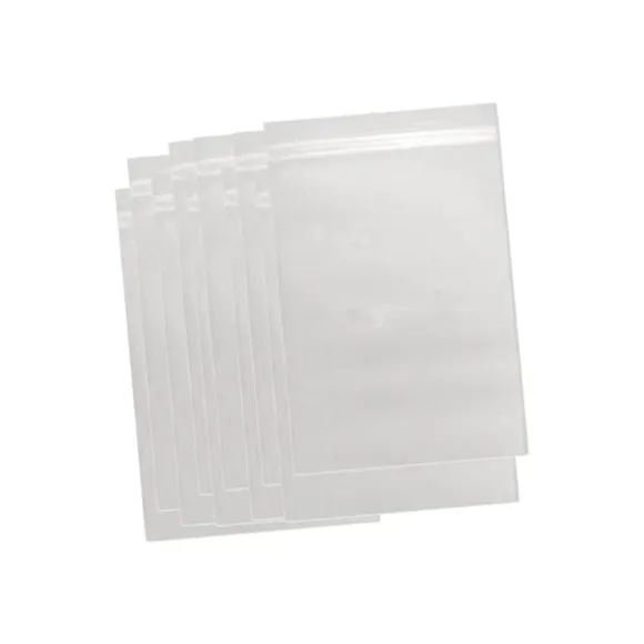 100 blixtlåspåsar 38x64mm utan skrivfält till mat, pärlor mm